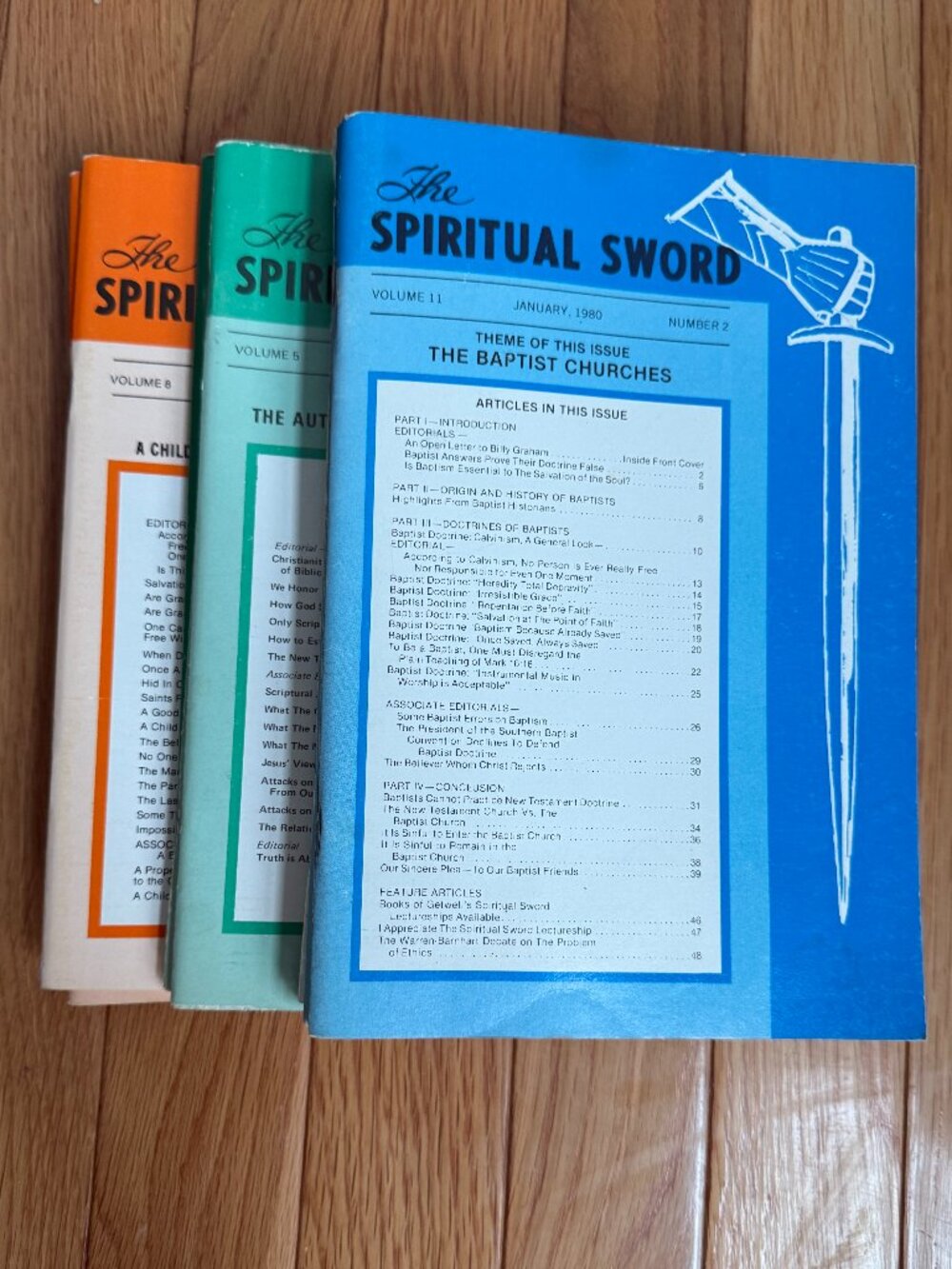 The Spiritual Sword Publication 13 Pack Books